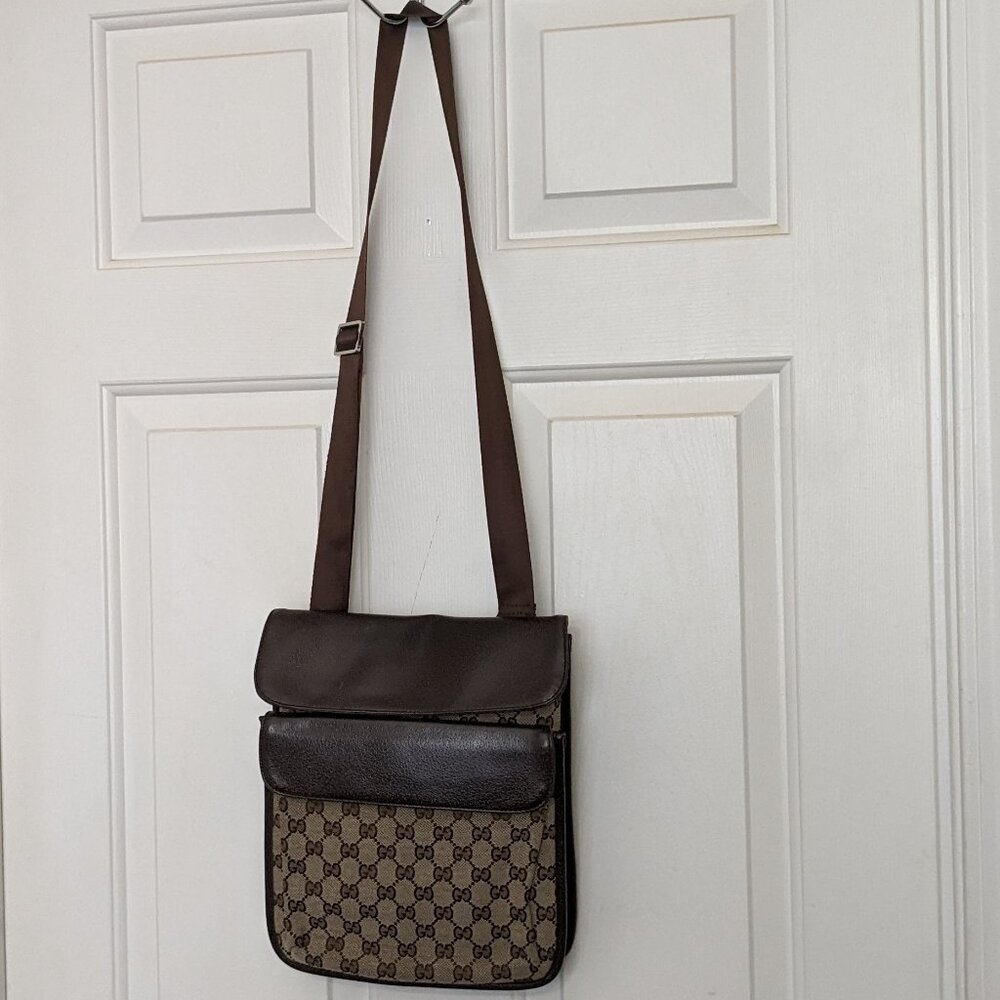 Gucci Brown Messenger Bag